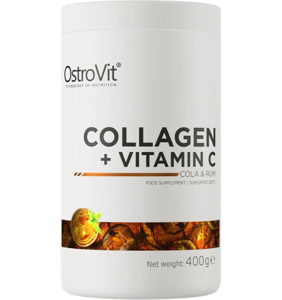 Ostrovit Collagen+Vitamin C Cola&Rum pulveris, 400 g