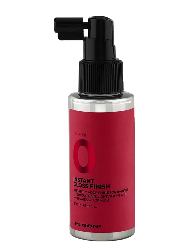 Elgon Affixx izsmidzināms matu spīdums 0 instant gloss finish, 100 ml