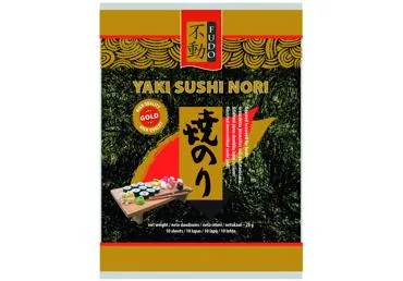 SUSHI LAPAS NORI FUDO GOLD 10 LAPAS 28G