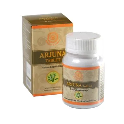 Golden Chakra Arjuna 375 mg tabletes N60