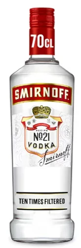 Водка Smirnoff Red 37,5%, 0,7 л