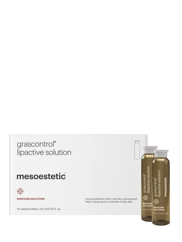 Mesoestetic Grascontrol Lipactive Solution ampulas, 14 x 10 ml