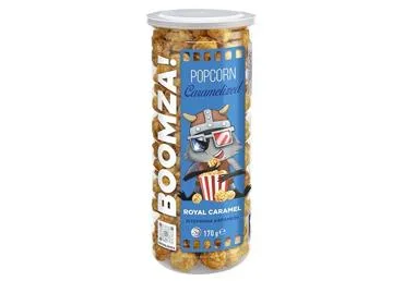 POPKORNS ROYAL CARAMEL BOOMZA 170G