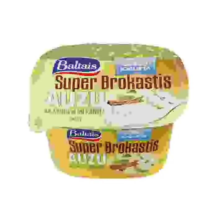 AUZU SUPERBROKASTIS BALTAIS AR ĀBOLIEM UN KANĒLI 160G