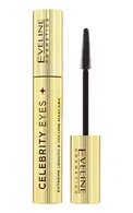 EVELINE CELEBRITY EYES SKROPSTU TUŠA, INTENSE BLACK, 7ML