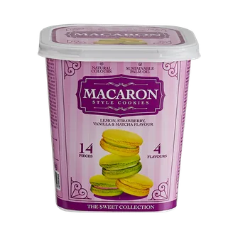 CEPUMI BECKYS MACARONS VEIDA AR DAŽĀDĀM GARŠĀM 88G
