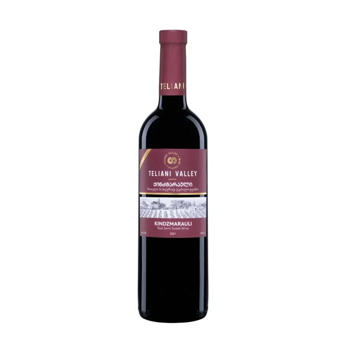 SARKANVĪNS TELIANI VALLEY KINDZMARAULI 11,5% 0,75L
