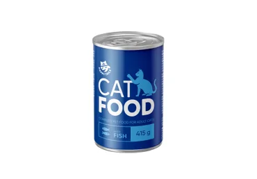KONSERVĒTA KAĶU BARĪBA HAPPY TAILS AR ZIVI 415G