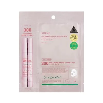VT Cosmetics Collagen Reedle Shot 300 2 soļu sejas maska N1