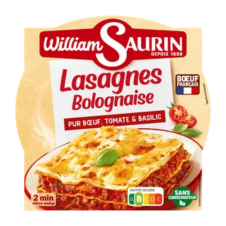 Lazanja William Saurin ar liell.gaļu tom.un baz. mērcē 300 g