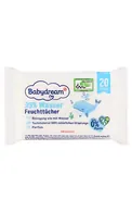 BABYDREAM MITRĀS SALVETES AR 99% ŪDENI, 20GAB.