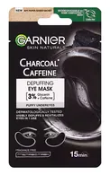 GARNIER SKIN NATURALS CHARCOAL + CAFFEINE MASKA ACĪM PRET PIETŪKUMU, 5G