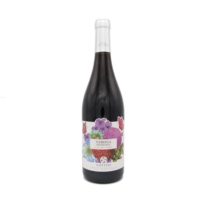Красное вино Cottini Stile Naturale Rosso Veronese Organic 13%, 0,75 л