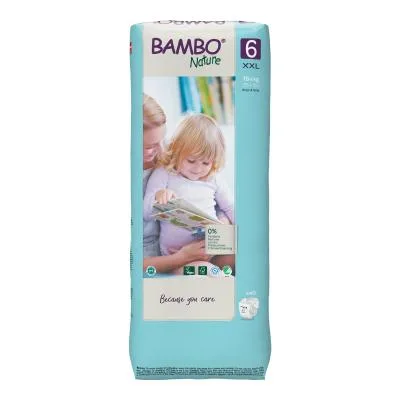 Bambo Nature autiņbiksītes 6.izmērs 16+kg N40