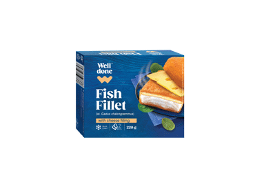 ZIVJU FILEJAS AR SIERU  WELL DONE 220G
