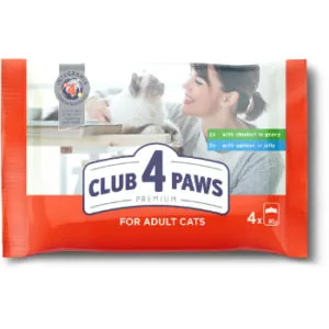 BARĪBA KONSERVĒTA KAĶIEM MIX 4X85G