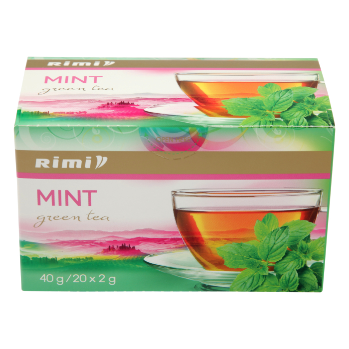 ZAĻĀ TĒJA RIMI AR PIPARMĒTRU 20X2G