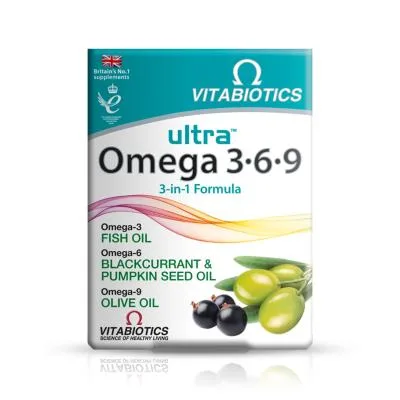 Ultra Omega 3-6-9 kapsulas N60