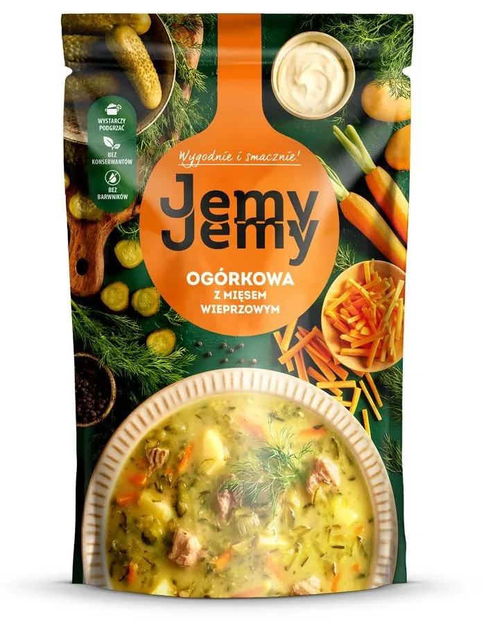 ZUPA JEMY JEMY, AR GURĶIEM UN CŪKGAĻU, 450G