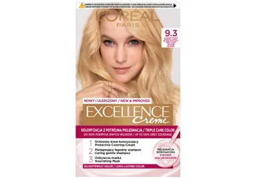 MATU KRĀSA L'OREAL PARIS EXCELLENCE CREME TRĪSKĀRŠI KOPJOŠA ILGNOTURĪGA MATU KRĀSA 9.3