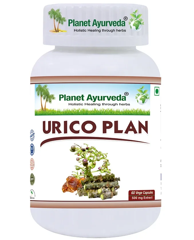 Urico plan® Planet Ayurveda® kapsulas, 60 gb.