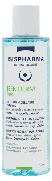 Isispharma Teen Derm Aqua micelārais ūdens, 250 ml
