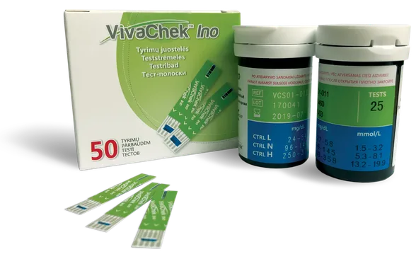 Тест-полоски Vivacheck INO, 50 шт.