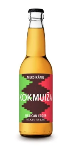 Alus Kokmuiža Mexican Lager, 4,6%, 0,33 l (DEP)