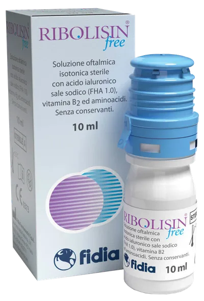 Ribolisin Free acu pilieni, 10 ml