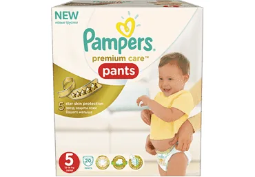 AUTIŅBIKSĪTES PAMPERS PANTS PC S5 12-18KG 20GB.