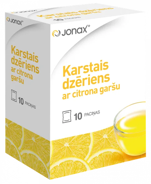 Jonax ar citrona garšu karstais dzēriens, 10 gab.