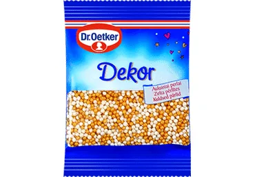 ROTĀJUMI TORTĒM DR. OETKER ZELTA PĒRLES 10G