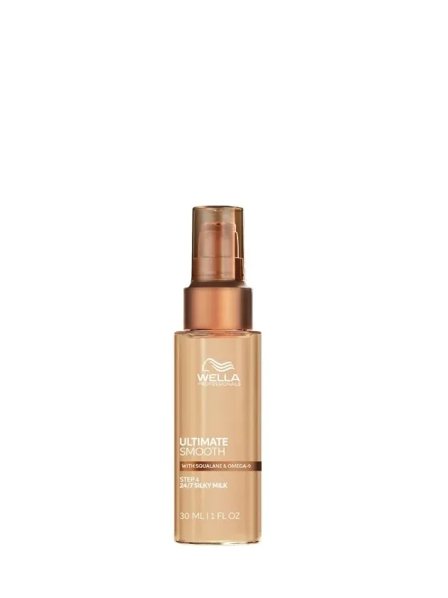 Wella Professionals Ultimate Smooth 24/7 Silky Milk несмываемое кондиционирующее молочко, 30 мл