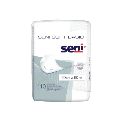 Seni Soft Basic absorbējošie paladziņi 60 x 60 cm N10