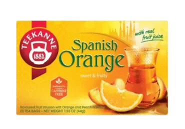 AUGĻU TĒJA SPANISH ORANGE TEEKANNE 20X2,2G