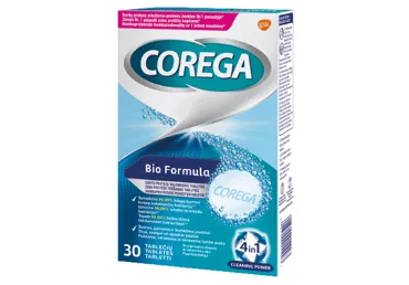 TABLETES COREGA PROTĒŽU TĪRĪŠANAI 30GAB.