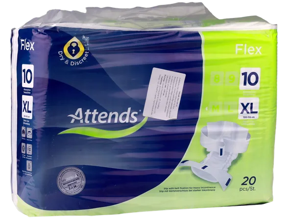 Attends Flex XL/10 autiņbiksītes, 20 gab.
