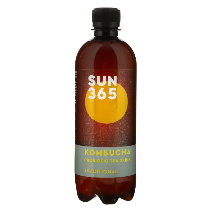 TĒJAS DZĒRIENS KOMBUCHA TRADITIONAL SUN365 BIO 0,5L