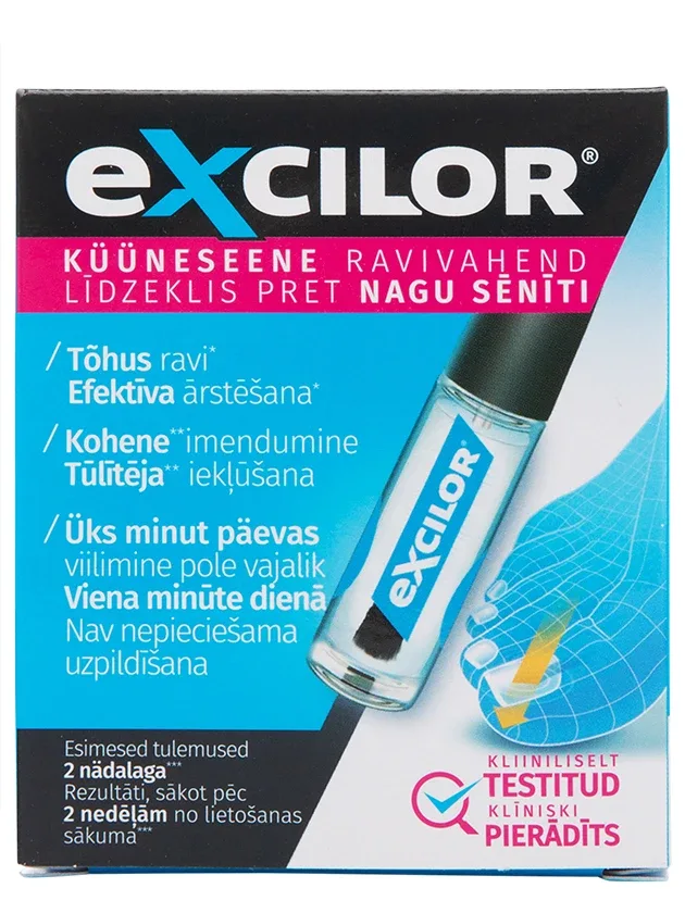 Excilor līdzeklis pret nagu sēnīti, 3,3 ml