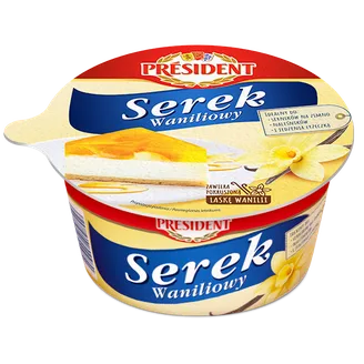 BIEZPIENA KRĒMS PRESIDENT VANIĻAS 400G