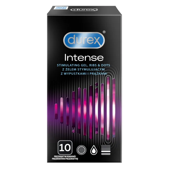 CONDOMS DUREX INTENSE 10PCS