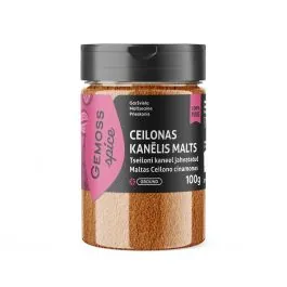 KANĒLIS MALTS CEILONAS 100G GEMOSS SPICE 100G