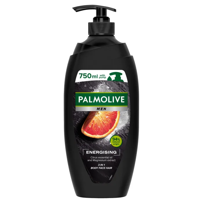 PALMOLIVE FOR MEN ENERGIZING  750ML WITH PUMP