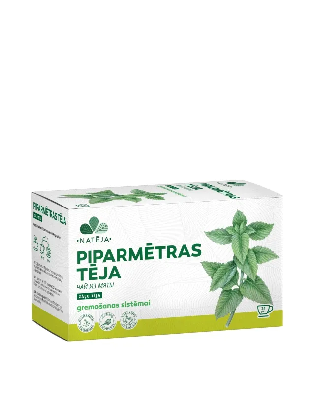 Natēja piparmētru lapas, 24 paciņas