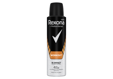 DEZODORANTS REXONA WORKOUT FITBIT IZSMIDZINĀMS VĪRIEŠIEM 150ML