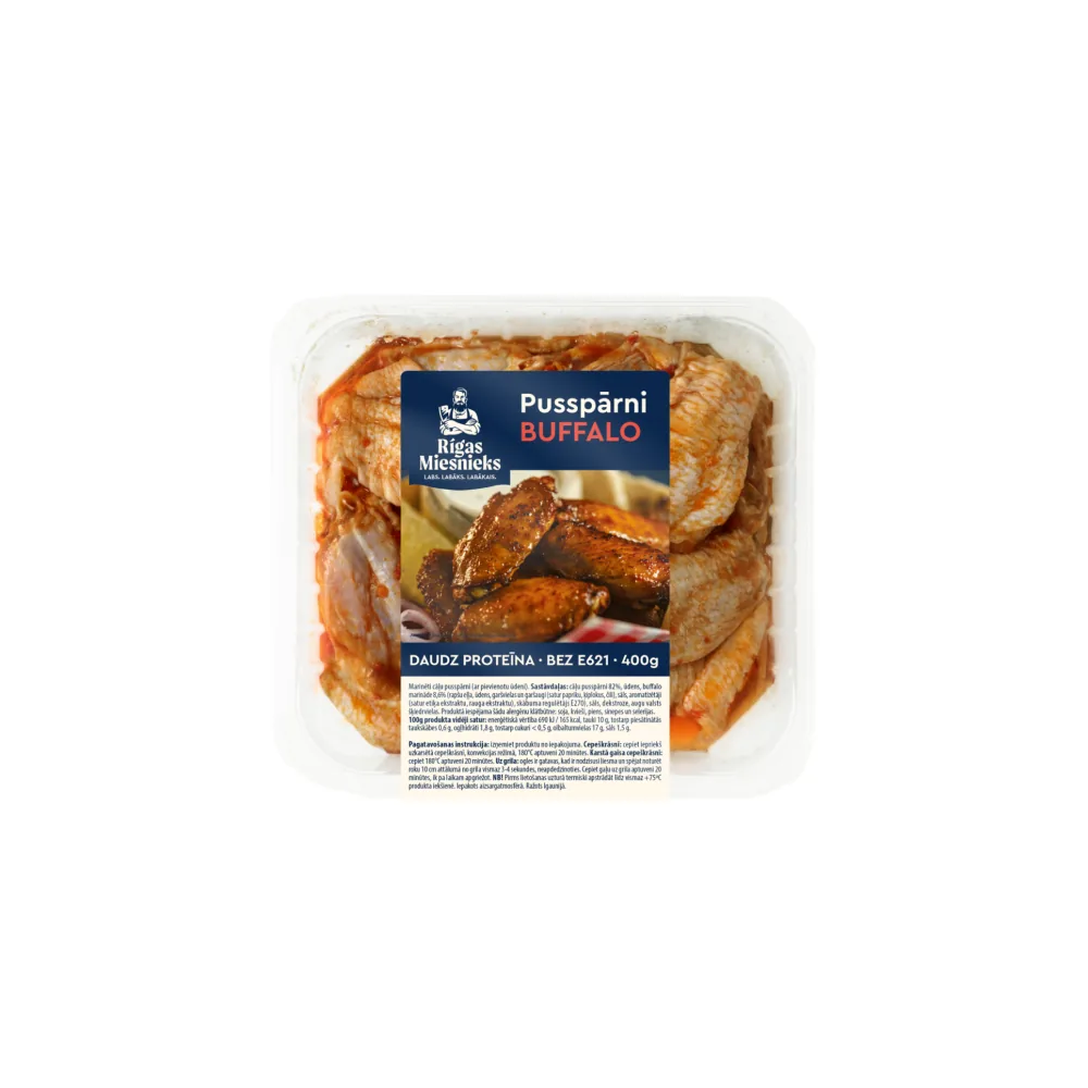 BUFFALO SPĀRNIŅI 400G RM