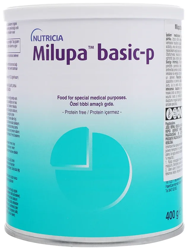 Milupa Basic-P mākslīgā piena maisījums, 400 g