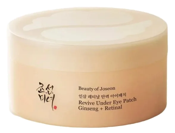 Beauty of Joseon Ginseng + Retinal, revive under eye acu spilventiņi, 60 gab.