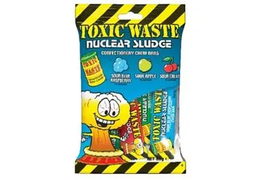 KONFEKTES NUCLEAR CHEW BAR TOXIC WASTE 80G