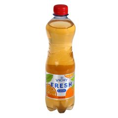 DZERAM.ŪDENS VICHY FRESH BUBBLE ORANGE 0.5L AR DEPOZ.